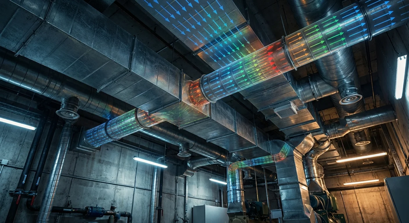 Duct Pressure Loss Calculation Guide: From Friction Loss to Fitting Loss Engineering Methods