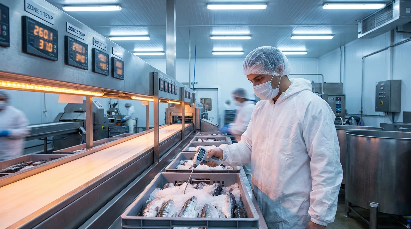 Fishery HACCP Temperature Compliance Guide: Cold Chain Temperature Management from Catch to Table