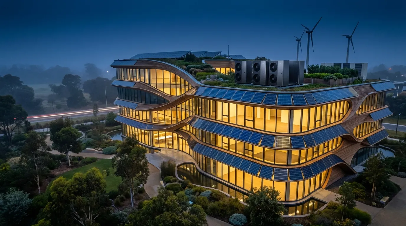 2050 Net-Zero Building Pathway: HVAC System Carbon Inventory & Reduction Strategies