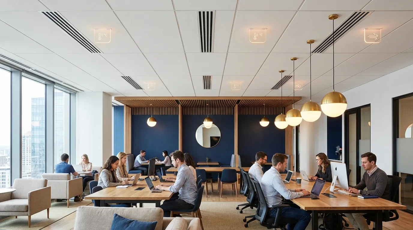 Office HVAC Design Secrets: Temperature, Airflow & Employee Productivity